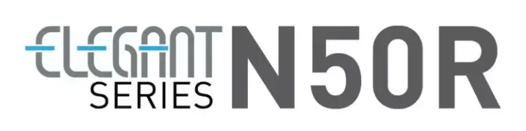 Logo de la serie Elegant N50R de barandas Venau por Haustek