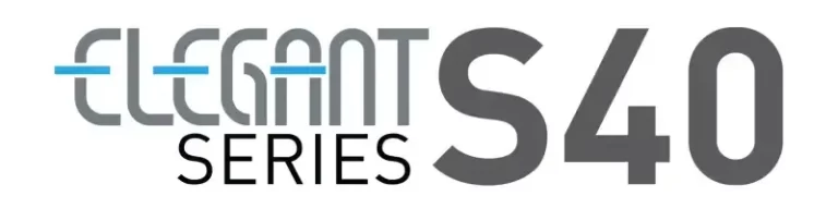 Logo de la serie Elegant S40 de barandas Venau